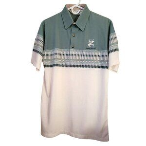 Palmland Club Men's Golf Polo Shirt Dorchester Country Club size Medium  JH733